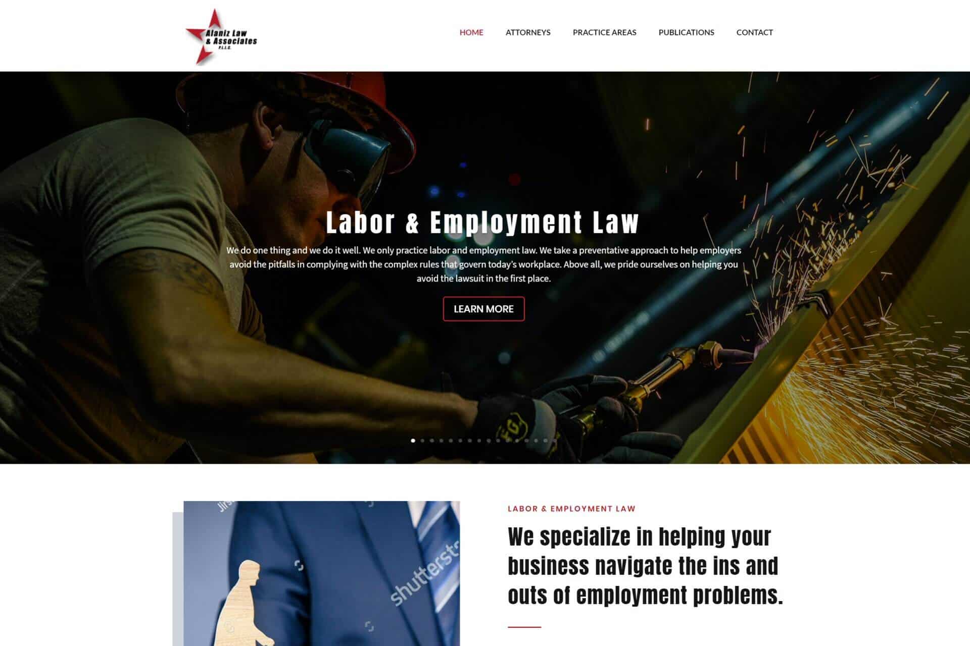 Alaniz Law and Associates by Impeccable Network Services