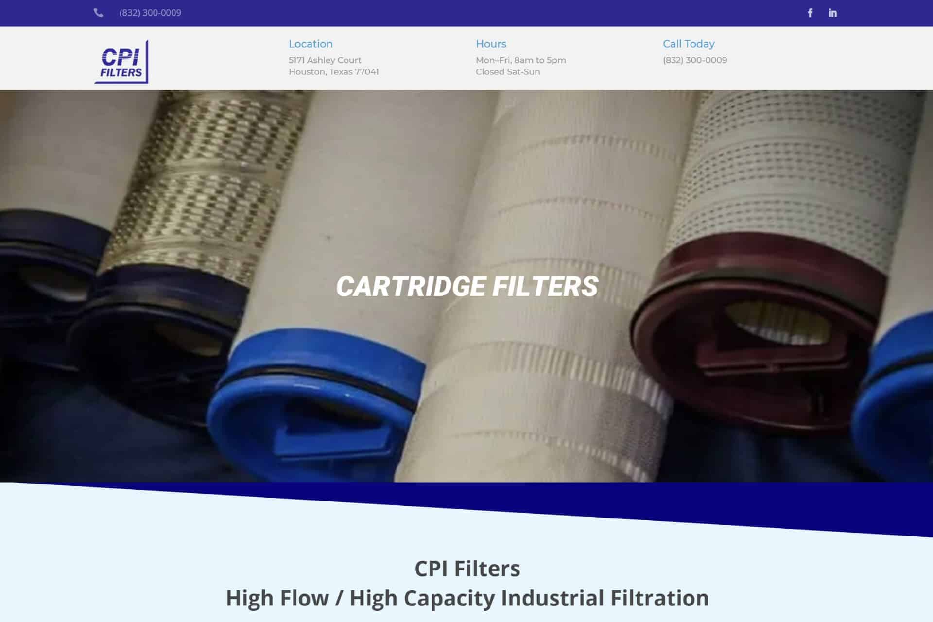 CPI Filters by Impeccable Network Services